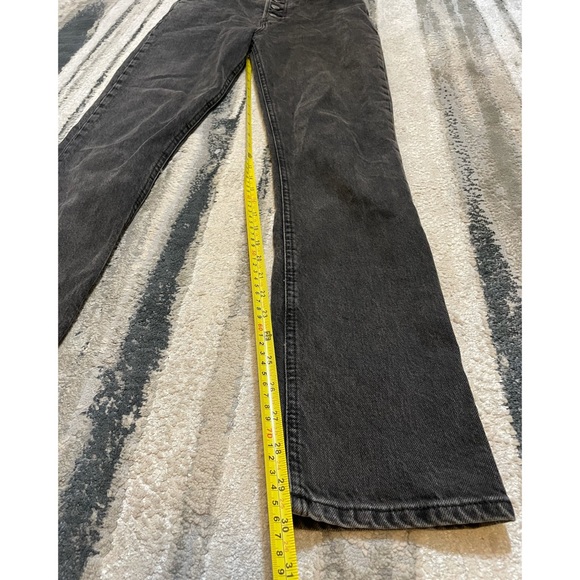 Reformation Liza High Straight Button Fly Jeans - Picture 7 of 13